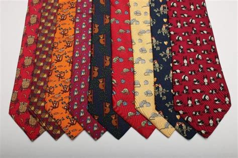 Hermes ties used